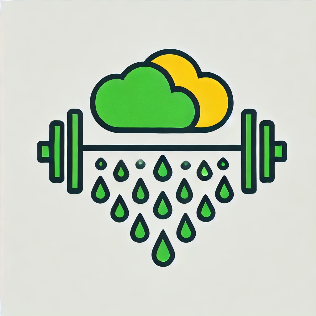 Rainstorm Weights Logo